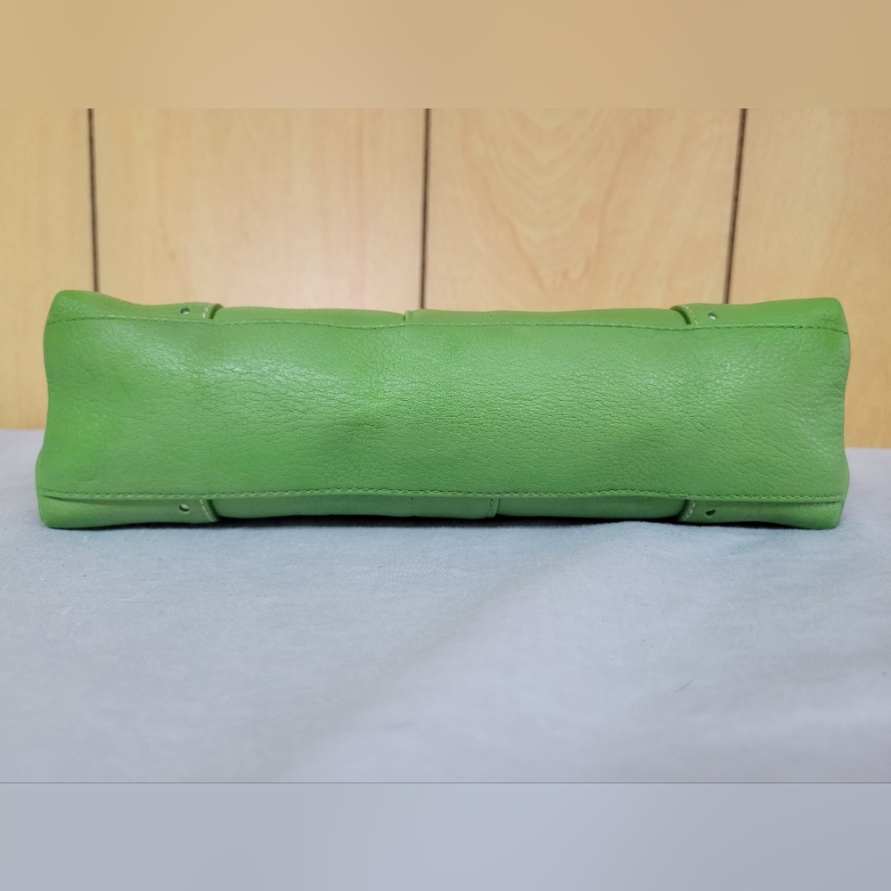 Coach Hamptons Demi Green Vintage Baguette - Picture 16 of 16